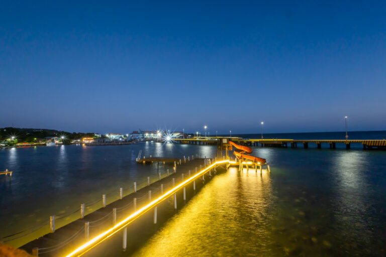 Fort Consolation on the waterfront in Coxen Hole, Roatan