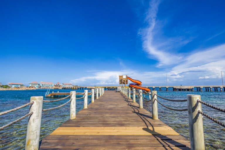 Fort Consolation on the waterfront in Coxen Hole, Roatan