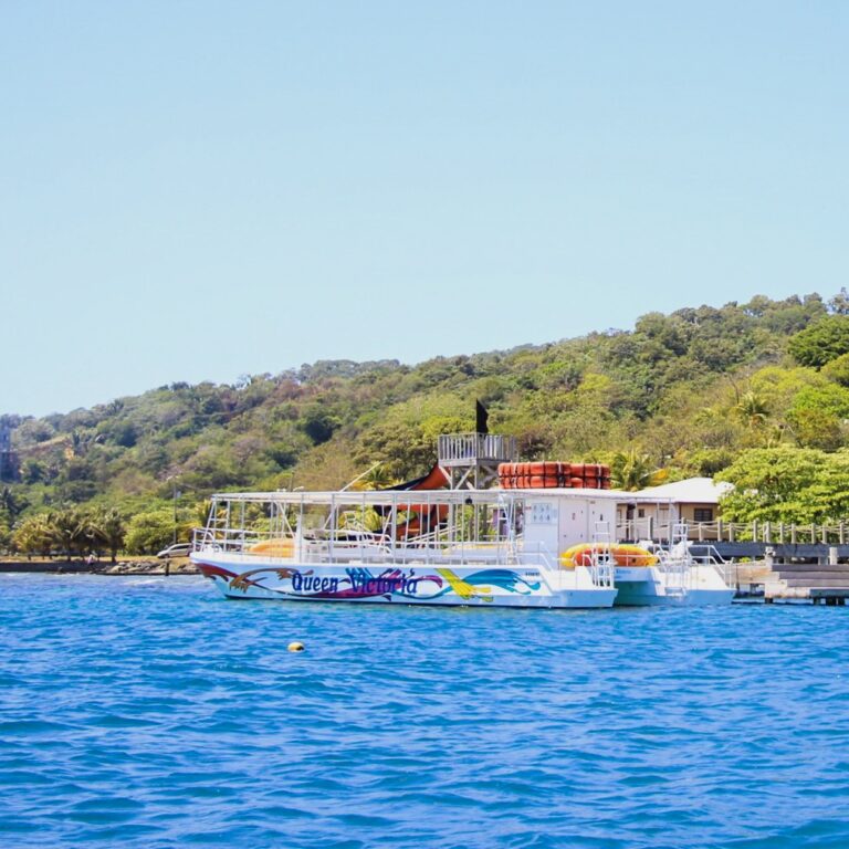 Fort Consolation on the waterfront in Coxen Hole, Roatan