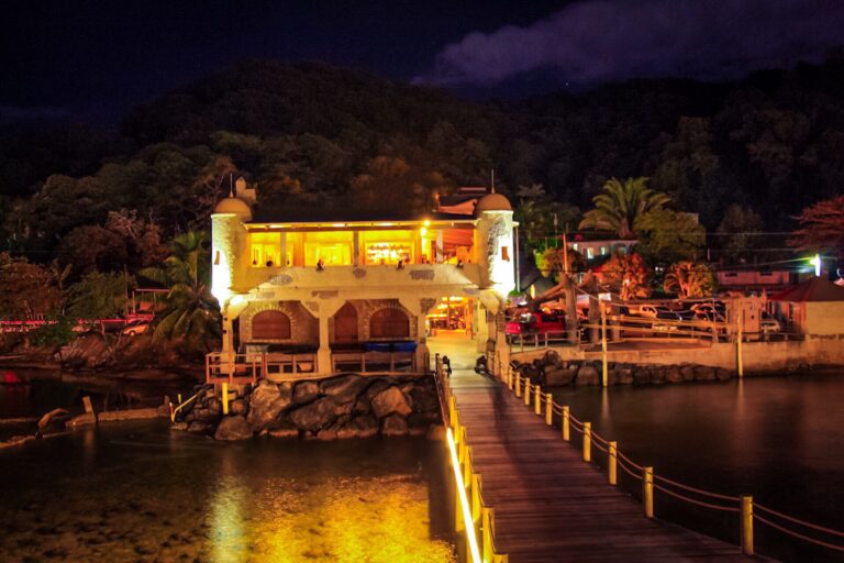 Fort Consolation on the waterfront in Coxen Hole, Roatan