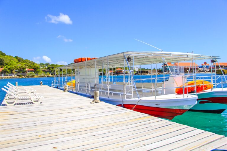 Fort Consolation on the waterfront in Coxen Hole, Roatan
