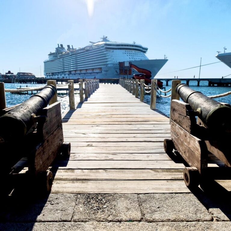 Fort Consolation on the waterfront in Coxen Hole, Roatan