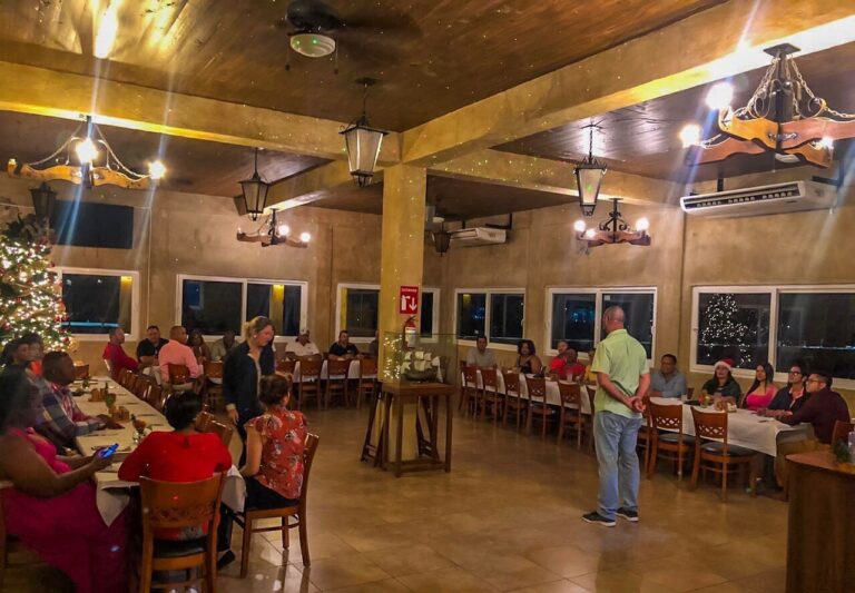 Inside Fort Consolation, Roatan