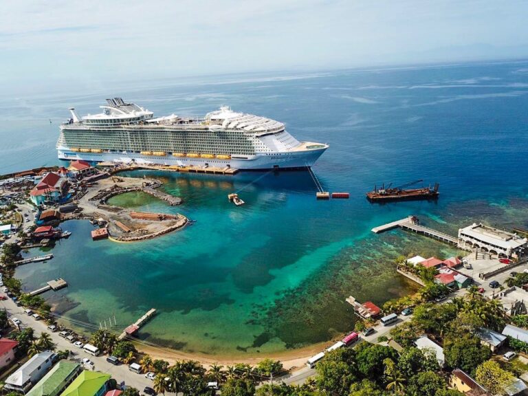 Fort Consolation on the waterfront in Coxen Hole, Roatan