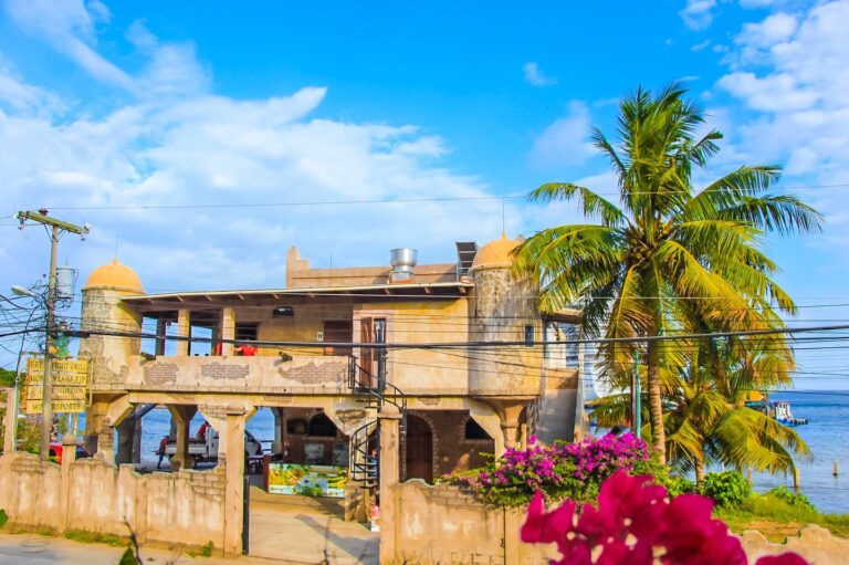 Fort Consolation on the waterfront in Coxen Hole, Roatan