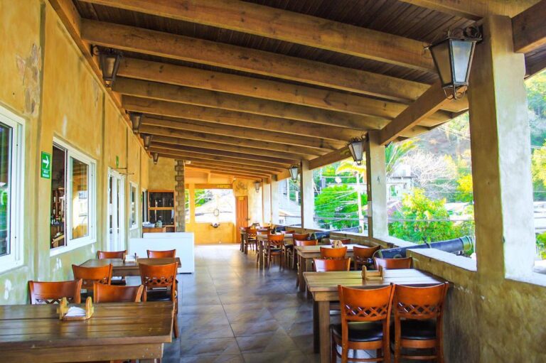 Inside Fort Consolation, Roatan